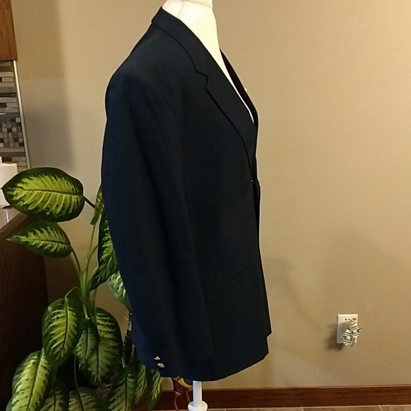 Claiborne mens blue blazer - Picture 4 of 8